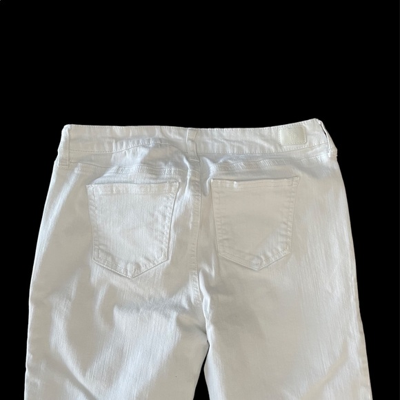 Celebrity Pink White mid rise ankle skinny cotton blend jean pant size 9/29 - Picture 10 of 10